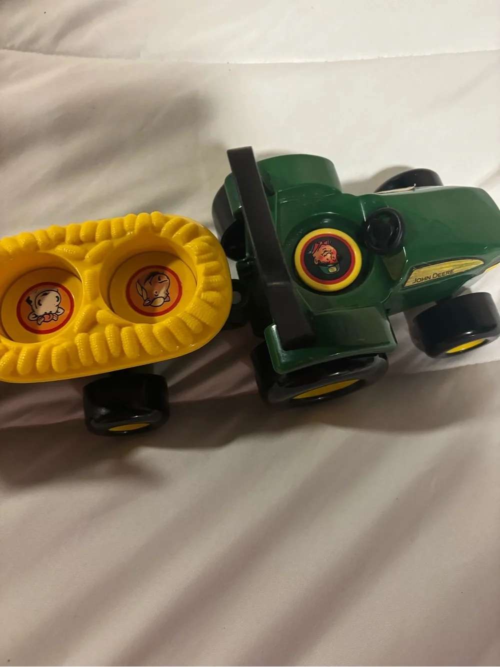 ERTL John Deere Animal Sounds Hayride Playset Tractor Wagon Farm Vehicle Toy